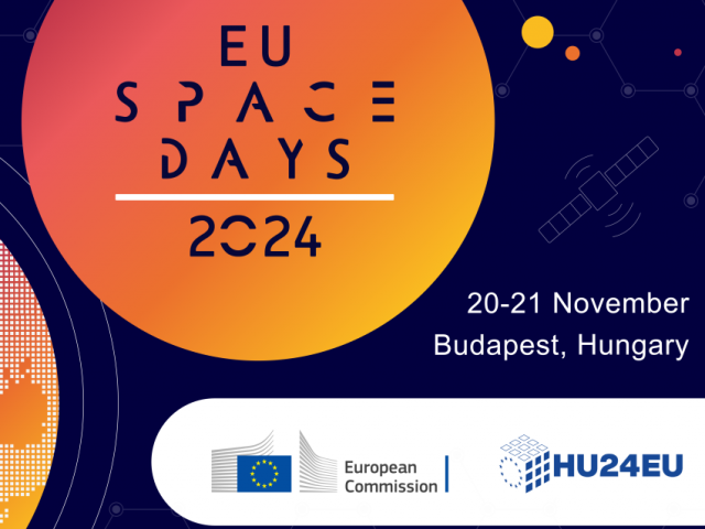 EVENT: EU Space Days in Budapest, in November 20-21