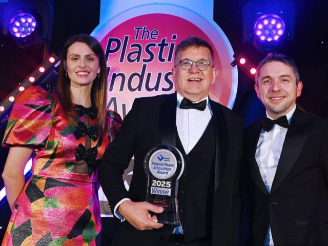 LSIWC and Dr. Uģis Cābulis Receive the Plastics Industry Awards 2025 in the Category “Polyurethane Innovation”